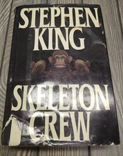 Stephen King SKELETON CREW First Edition 1985 Novella Stories Poems DJ