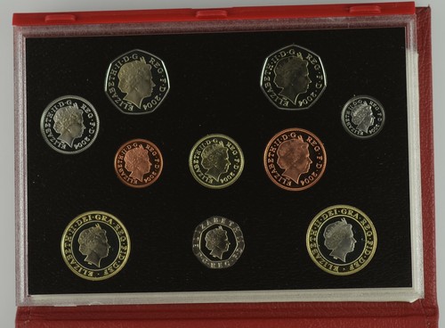 ROYAL MINT DELUXE RED PROOF COIN YEAR SET 1985 TO 2007 SELECT YOUR YEAR - Picture 75 of 89