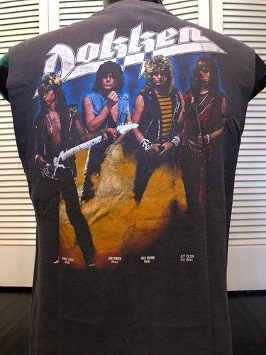 Vintage 1984 Dokken Tooth & Nail Tour Shirt Größe Small Rock Metal