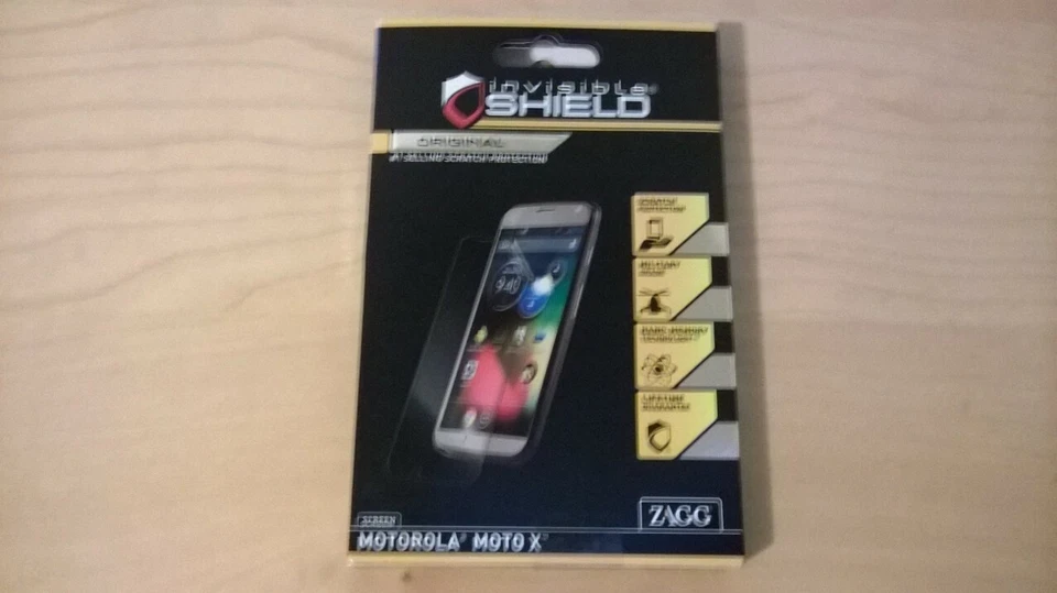 Protector Pantalla Protector Invisible Zagg Motorola Moto X Totalmente Nuevo Foto 4 de 4