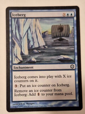 Iceberg - Coldsnap Theme Deck Reprints - Magic the Gathering MTG Nice!
