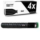 4x Patrone BLACK f�r REcoh Aficio MP C-2050-spf MP C-2030 MP C-2550-spf