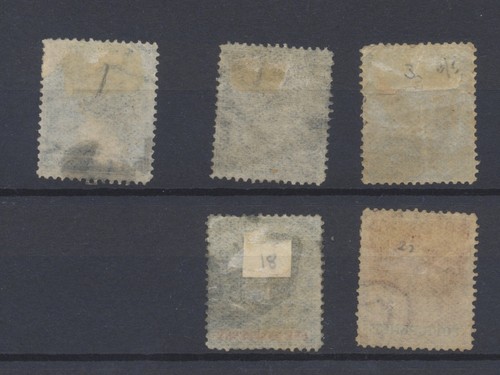 Rhodesia Stamps 1892-1894:SG1,3,18,22 + Nyasaland SG1; CV £34.50 - Picture 2 of 7