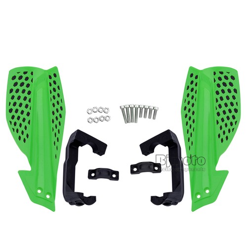 7/8'' 22mm ATV Dirt Bike Motorcycle Handlebar Hand Guards Handguard Protector - Imagen 10 de 119