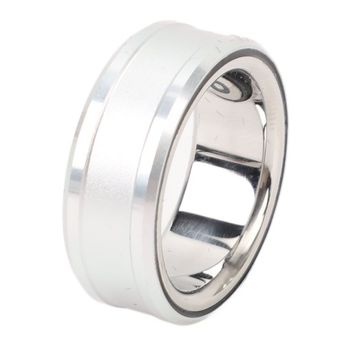 Smart Ring Stainless Steel Sleep Body Temperature Steps Monitoring Lightweig - Photo 8 sur 12