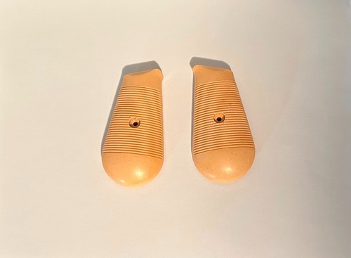 Star Wars Han Solo DL-44 Blaster MGC Mauser Resin Brown Grips Prop Replica New - Picture 1 of 2