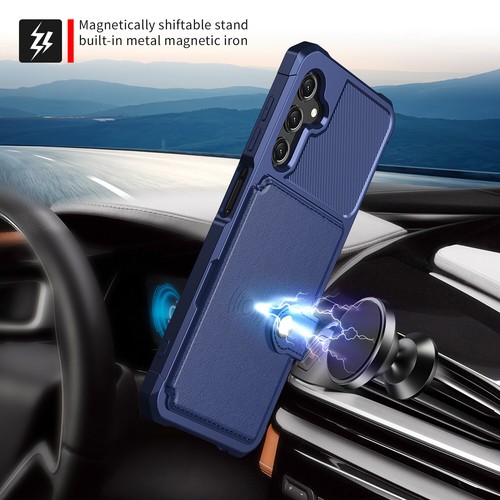 For Samsung Galaxy A16 A26 A36 A56 A15 A35 Leather Wallet Shockproof Case Cover - Picture 57 of 64