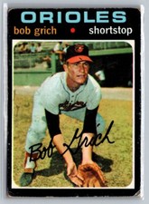 1971 Topps #193 Bob Grich