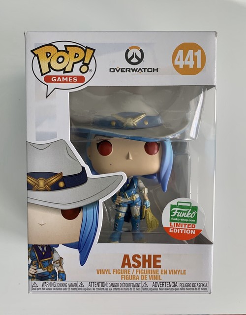Funko Pop! Games- Overwatch Ashe #441- Winter Skin- FS Cyber Monday Bundle | eBay