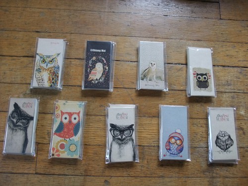Set of THREE Mini Handmade Travel Journals from Thailand Love Go to Chiang Mai - Picture 3 of 12