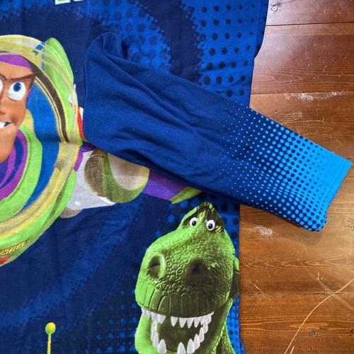 Toy Story Decke Kinder mit Ärmeln Disney Pixar Original Thow Woody Buzz 48 x 46 - Bild 6 von 12