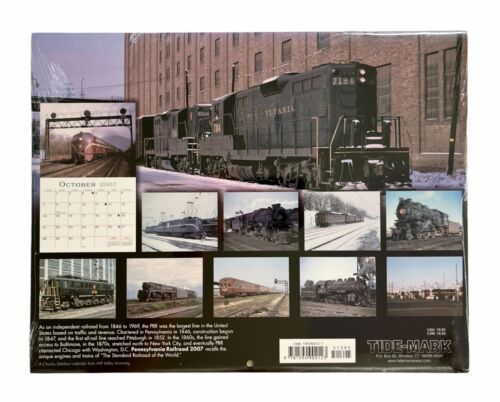Pennsylvania Railroad 2007 Pictorial Calendar New Unwrapped Historic Collectible - Picture 3 of 3