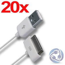 Lot 20X USB Data Sync Charger Cable Cord - Apple iPhone 3G 4S iPod 30 Pin Touch