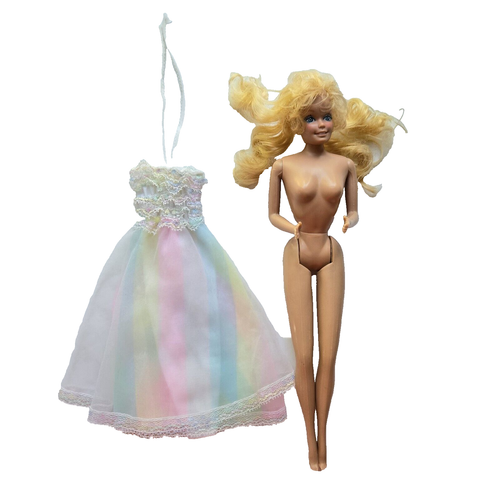 1980 HAPPY BIRTHDAY BARBIE #1922 Blonde Fashion Doll Vintage with Dress U - Bild 2 von 16