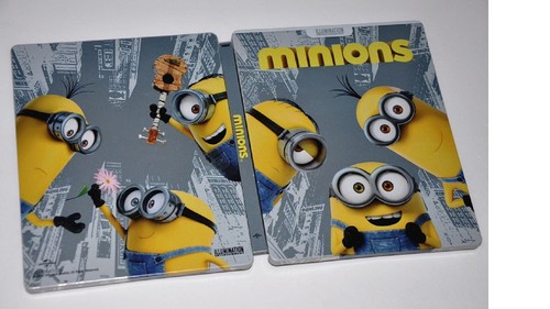 Minions 3D Lenticular & Full Slip Combo STEELBOOK HDZeta (Bluray China) #69/300 - Picture 6 of 12