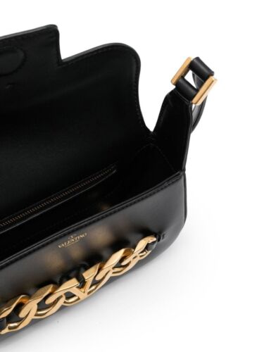 BOLSO DE HOMBRO VALENTINO GARAVANI VLOGO CADENA HECHO EN ITALIA WB0K81ZHF0NO - Imagen 3 de 6