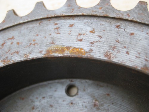 1940 Puch 125cc Prewar New Part Brake Drum Sprocket 44 Tooth Sprocket NOS - Picture 13 of 16