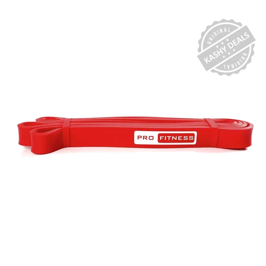 Pro Fitness 22mm Resistance Band 25 - 50lb - Red