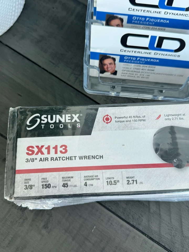 CHAVE CATRACA DE AR SUNEX TOOLS 3/8" DRIVE-sx113 (TDY005146) - Imagem 3 de 3