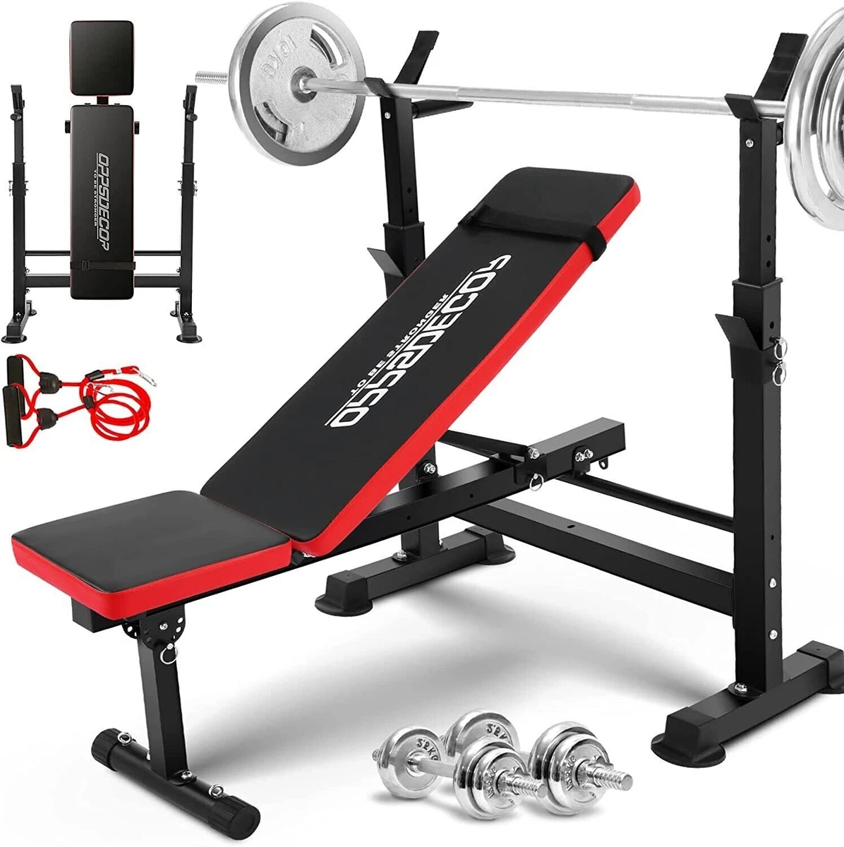Bench press set sales