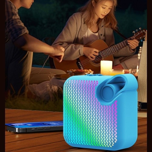 Stereo Sound Bluetooth Speaker Plastic Music Player Travel Outdoor - Picture 9 of 16