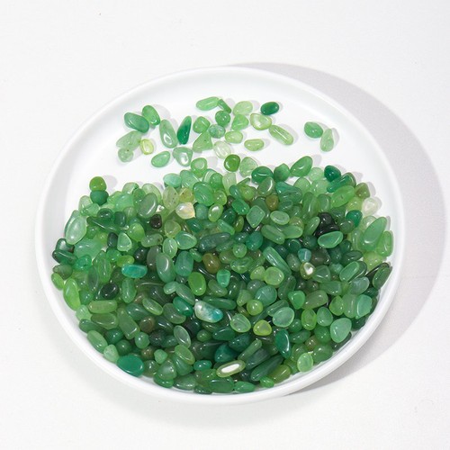 100g Natural Green Aventurine Quartz Crystal Chip Stone Tumbled Healing Decor - Picture 12 of 14