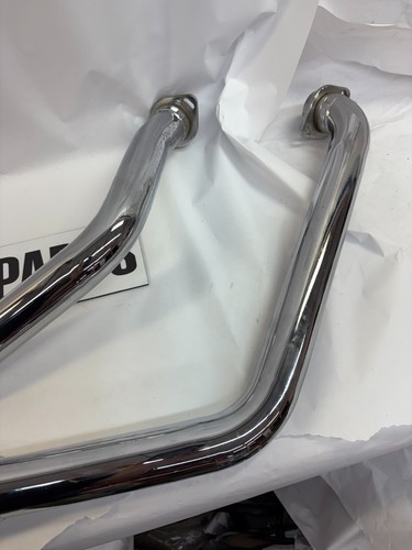 Harley EVO turn out 80098-88T new exhaust pipes mufflers - Picture 3 of 4