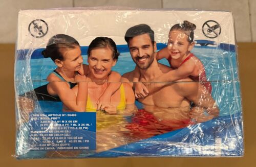 Bestway Swimming Pool 300x201x66cm Steel Frame Above Ground 3300L with cover - Picture 5 of 6