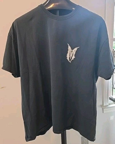 Vintage Joe Martin Bros Bikes Customs Car Bikes Skull  T-Shirt 2XL Black - Picture 1 of 9