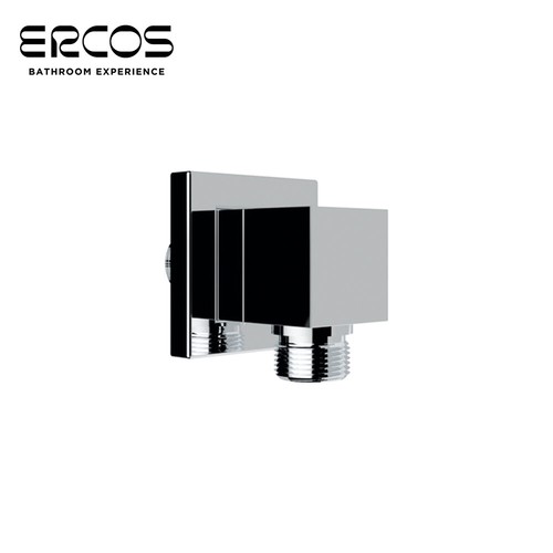 Curva per attacco flessibile doccia sagoma quadrata - BNPRECPA13 Ercos - Imagen 1 de 2