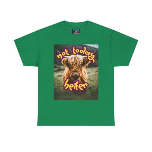 Funny Cow Graphic Tee, Farm Animal Lover, Not Today Heifer Shirt, Unisex T-Shirt - Picture 49 of 60