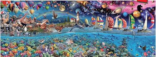 Educa 24000pc Life The Great Challenge Jigsaw Puzzle - Picture 3 of 3