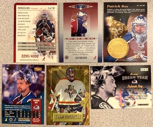 Tarjetas PATRICK ROY -Colorado - 1996-97 inserto/paralelo/SP/base - Tú eliges - Envío gratuito - Imagen 4 de 7