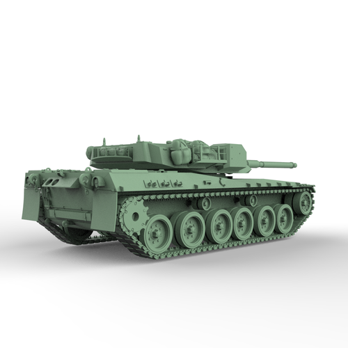 SSMODEL SS48924 1/48 Military Model Kit US XM1 Main Battle Tank - Bild 2 von 4