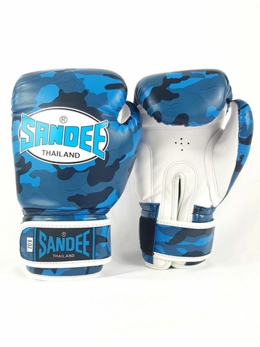 Sandee Authentic Kids Camo Boxing Gloves Muay Thai Martial Arts Glove 4 6oz 8oz - Picture 12 of 14