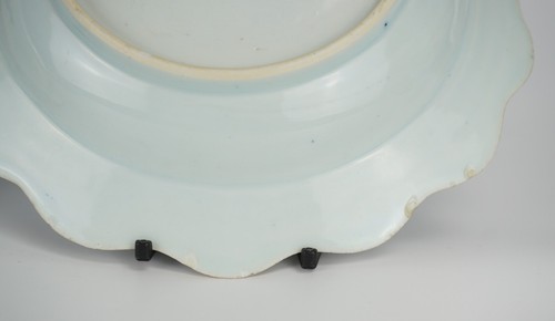4x Antique Chinese Blue and White Porcelain Plate 17th/18th C KANGXI QING - Picture 11 of 22