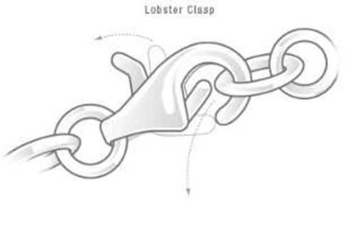 925 Sterling Silver Rhodium Plated 1.5 mm Cable Chain Necklace, Lobster Claw - Picture 6 of 42