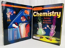 ScienceWiz Chemistry Kit Penny Norman Solids Liquids  Gasses 35 Activities NEW