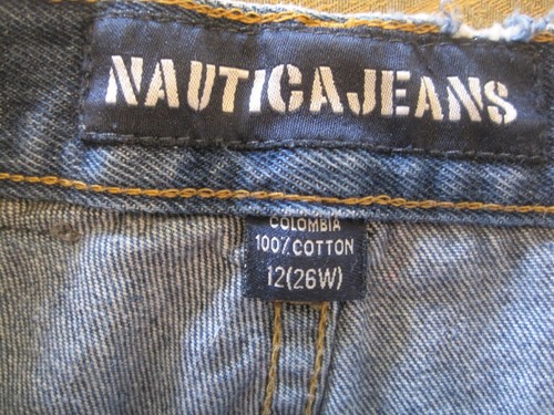 Nautica unisex blue jeans youth 12 - Picture 3 of 7