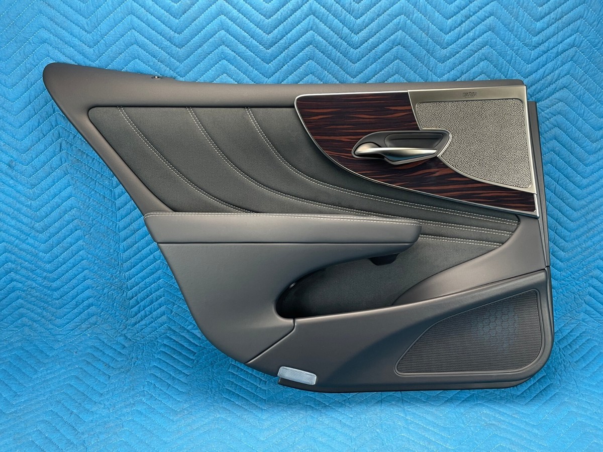 Lexus LS500 Rear Door Interior Trim Panel Driver's Side Black:LA24