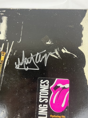 Rolling Stones Signed LP ALL 5 “Sticky Fingers” Keith Richards Mick Jagger Album - Picture 7 of 9