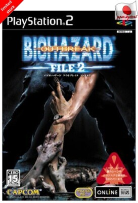 BioHazard Resident Evil Outbreak FILE 2 PS2 Capcom Sony