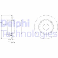 Scheibe BG3673 Delphi FüR Audi Seat