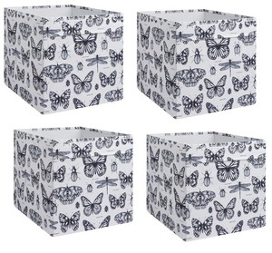 4x Drona Set Ikea Schmetterling Box Fur Regal Kallax Aufbewahrung Kiste 33x38x33 Ebay