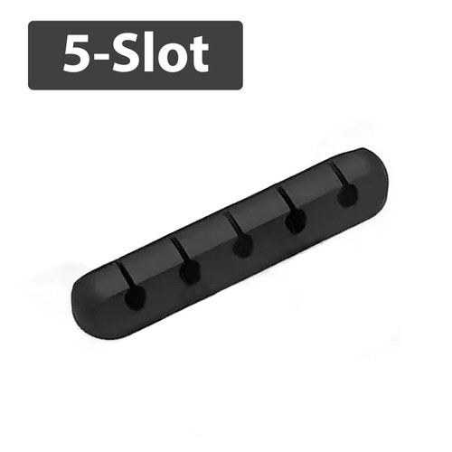 1-5 pack de clips de gestion de porte-câble 1-7 emplacements organisateur de bureau rangé USB fil Royaume-Uni - Photo 15/17