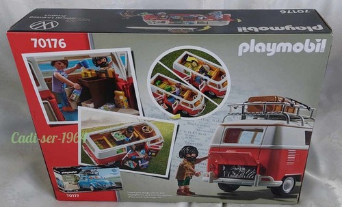 PLAYMOBIL 70176 VW Camper Van VOLKSWAGEN T1 Camping Bus NEW - Picture 16 of 24