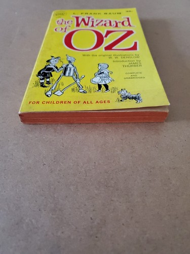 The Wizard of Oz L. Frank Baum Crest Book s395 1960 First Printing EUC - Picture 11 of 13