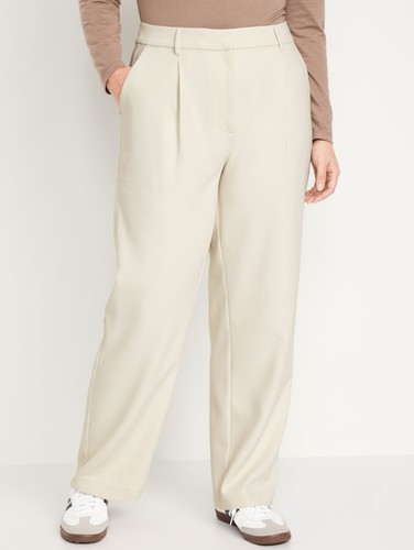 Old Navy Women's Extra High-Waisted Taylor Trouser Wide-Leg Pants Size 3X $50 - Picture 4 of 5