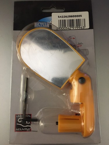  Mirror-Rear. Fits Bar End mountain bike, folding bike, etc. Brand new .