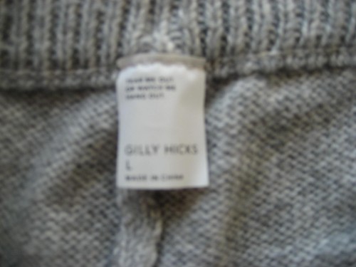 Grauer Strickzweiteiler Hose mit Pulli in Gr. L - Bild 7 von 7